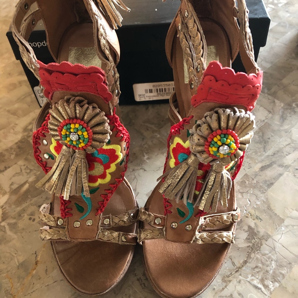 Dolce vita-Cauzzie Natural Leather Shoes